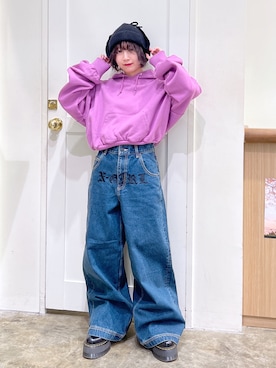 河原光希さん(レディース・144cm)の秋コーディネート