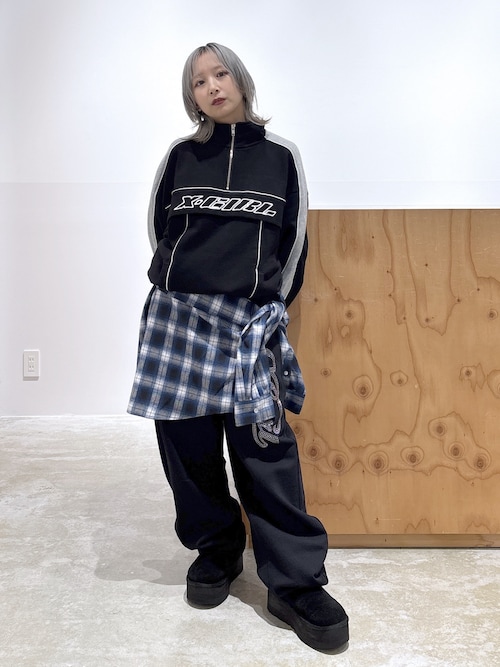 RHINESTONE CURSIVE LOGO SWEAT PANTS（スウェットパンツ）｜X-girl