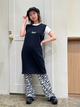 河原光希さん（レディース・144cm）の夏コーディネート