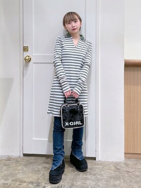 河原光希さん（レディース・144cm）の冬コーディネート