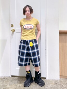 河原光希さん(レディース・144cm)の夏コーディネート