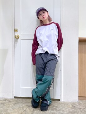 河原光希さん（レディース・144cm）の冬コーディネート