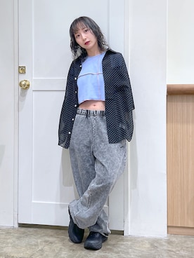 河原光希さん（レディース・144cm）の夏コーディネート