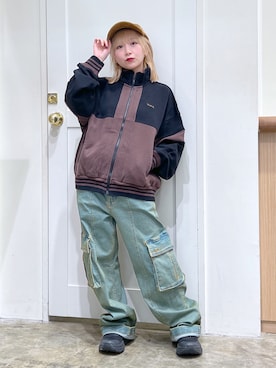 河原光希さん(レディース・144cm)の秋コーディネート