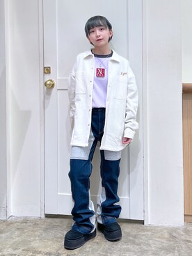 河原光希さん（レディース・144cm）の春コーディネート