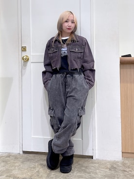 「アイテム（ジャケット/アウター）」を使った、河原光希さん（レディース・144cm）の夏コーディネート