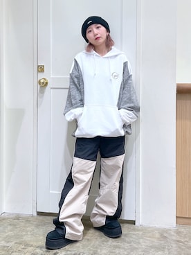 河原光希さん（レディース・144cm）の冬コーディネート