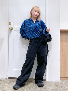 河原光希さん(レディース・144cm)の秋コーディネート