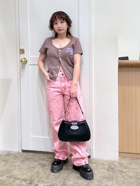 河原光希さん（レディース・144cm）の春コーディネート