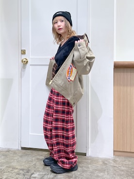 河原光希さん(レディース・144cm)の秋コーディネート