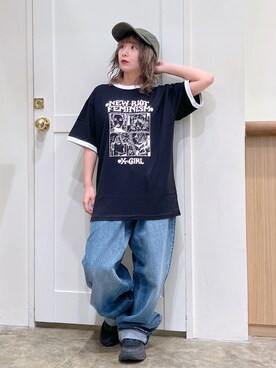 河原光希さん（レディース・144cm）の夏コーディネート