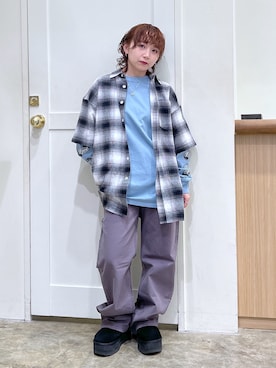 河原光希さん（レディース・144cm）の冬コーディネート