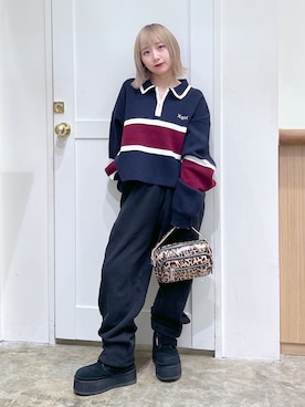 河原光希さん（レディース・144cm）の冬コーディネート