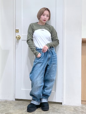 河原光希さん（レディース・144cm）の春コーディネート