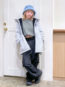 河原光希さん（レディース・144cm）の秋コーディネート