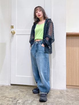 河原光希さん（レディース・144cm）の夏コーディネート