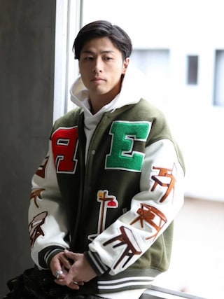 READYMADEのスタジャンを使った人気ファッションコーディネート - WEAR