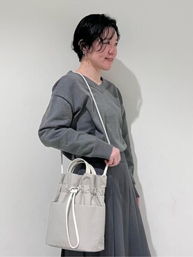 「HIROKO HAYASHI（ヒロコハヤシ）のアイテム」を使った、mc_hhさん（レディース・156cm）の冬コーディネート