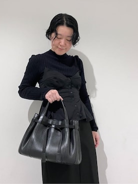 「HIROKO HAYASHI（ヒロコハヤシ）のアイテム」を使った、mc_hhさん（レディース・156cm）の冬コーディネート
