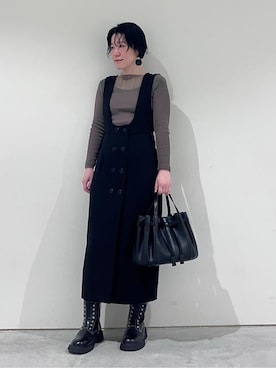 「HIROKO HAYASHI（ヒロコハヤシ）のアイテム」を使った、mc_hhさん（レディース・156cm）の春コーディネート