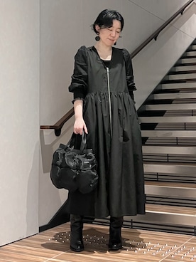 「HIROKO HAYASHI（ヒロコハヤシ）のアイテム」を使った、mc_hhさん（レディース・156cm）の春コーディネート