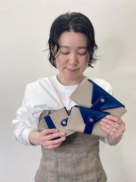 「ミニ財布」｜mc_hhさん（レディース・156cm）の春コーディネート