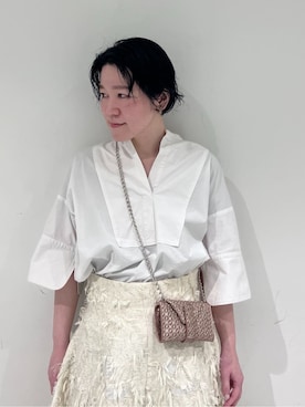 「HIROKO HAYASHI（ヒロコハヤシ）のアイテム」を使った、mc_hhさん（レディース・156cm）の春コーディネート