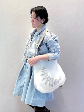 「HIROKO HAYASHI（ヒロコハヤシ）のアイテム」を使った、mc_hhさん（レディース・156cm）の春コーディネート