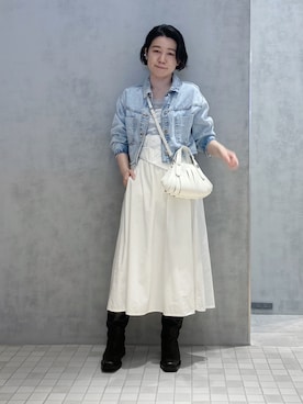 「ヒロコハヤシ」｜「アイテム（アクセサリー）」を使った、mc_hhさん（レディース・156cm）の春コーディネート