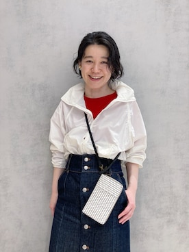 「ヒロコハヤシ」｜「アイテム（PC・スマホグッズ/家電）」を使った、mc_hhさん（レディース・156cm）の春コーディネート