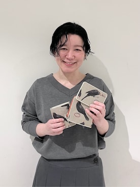 「HIROKO HAYASHI（ヒロコハヤシ）のアイテム」を使った、mc_hhさん（レディース・156cm）の冬コーディネート