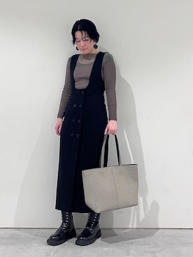 「HIROKO HAYASHI（ヒロコハヤシ）のアイテム」を使った、mc_hhさん（レディース・156cm）の春コーディネート