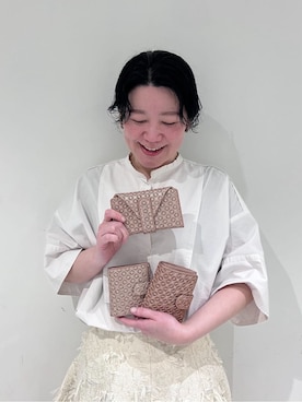 「HIROKO HAYASHI（ヒロコハヤシ）のアイテム」を使った、mc_hhさん（レディース・156cm）の春コーディネート