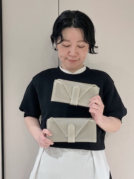 「HIROKO HAYASHI（ヒロコハヤシ）のアイテム」を使った、mc_hhさん（レディース・156cm）の春コーディネート