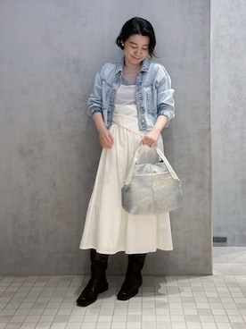 「ヒロコハヤシ」｜「アイテム（アクセサリー）」を使った、mc_hhさん（レディース・156cm）の春コーディネート