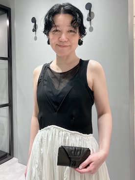 「アイテム（財布）」を使った、mc_hhさん（レディース・156cm）の夏コーディネート