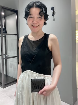 「アイテム（財布）」を使った、mc_hhさん（レディース・156cm）の夏コーディネート
