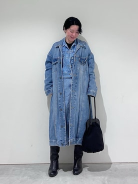 「HIROKO HAYASHI（ヒロコハヤシ）のアイテム」を使った、mc_hhさん（レディース・156cm）の冬コーディネート