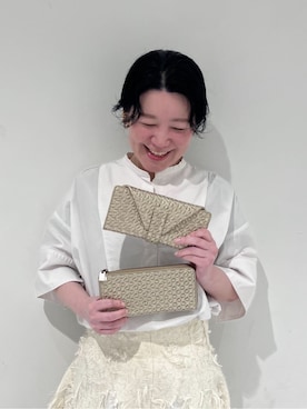 「HIROKO HAYASHI（ヒロコハヤシ）のアイテム」を使った、mc_hhさん（レディース・156cm）の春コーディネート