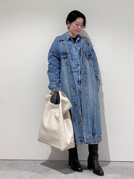 「HIROKO HAYASHI（ヒロコハヤシ）のアイテム」を使った、mc_hhさん（レディース・156cm）の冬コーディネート