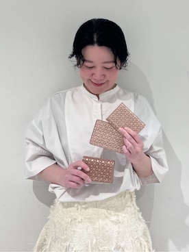 「HIROKO HAYASHI（ヒロコハヤシ）のアイテム」を使った、mc_hhさん（レディース・156cm）の春コーディネート