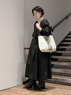 「HIROKO HAYASHI（ヒロコハヤシ）のアイテム」を使った、mc_hhさん（レディース・156cm）の春コーディネート