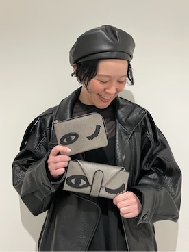 「ミニ財布」｜mc_hhさん（レディース・156cm）の秋コーディネート