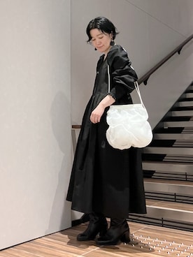 「HIROKO HAYASHI（ヒロコハヤシ）のアイテム」を使った、mc_hhさん（レディース・156cm）の春コーディネート