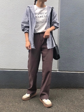 「Java（ジャバ）のアイテム」を使った、pisa.さん（レディース・158cm）の秋コーディネート