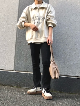 「Java（ジャバ）のアイテム」を使った、pisa.さん（レディース・158cm）の春コーディネート