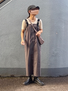 「CHAN ME（チャンミ）のアイテム」を使った、pisa.さん（レディース・158cm）の秋コーディネート