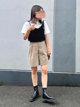 「夏秋ミックス」｜pisa.さん（レディース・158cm）の秋コーディネート