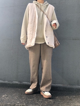 「Java（ジャバ）のアイテム」を使った、pisa.さん（レディース・158cm）の冬コーディネート