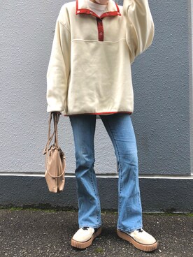 「Java（ジャバ）のアイテム」を使った、pisa.さん（レディース・158cm）の春コーディネート